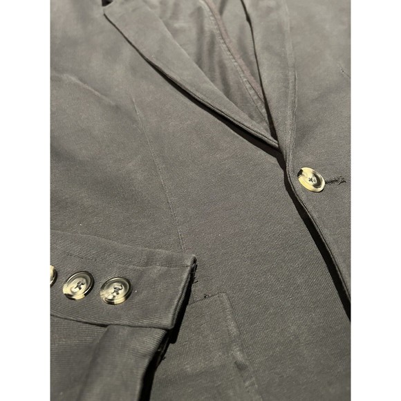 Marine Layer Men's  Duke Blazer Blue Size 38 Regular Jersey Knit Unstructured - Picture 4 of 9